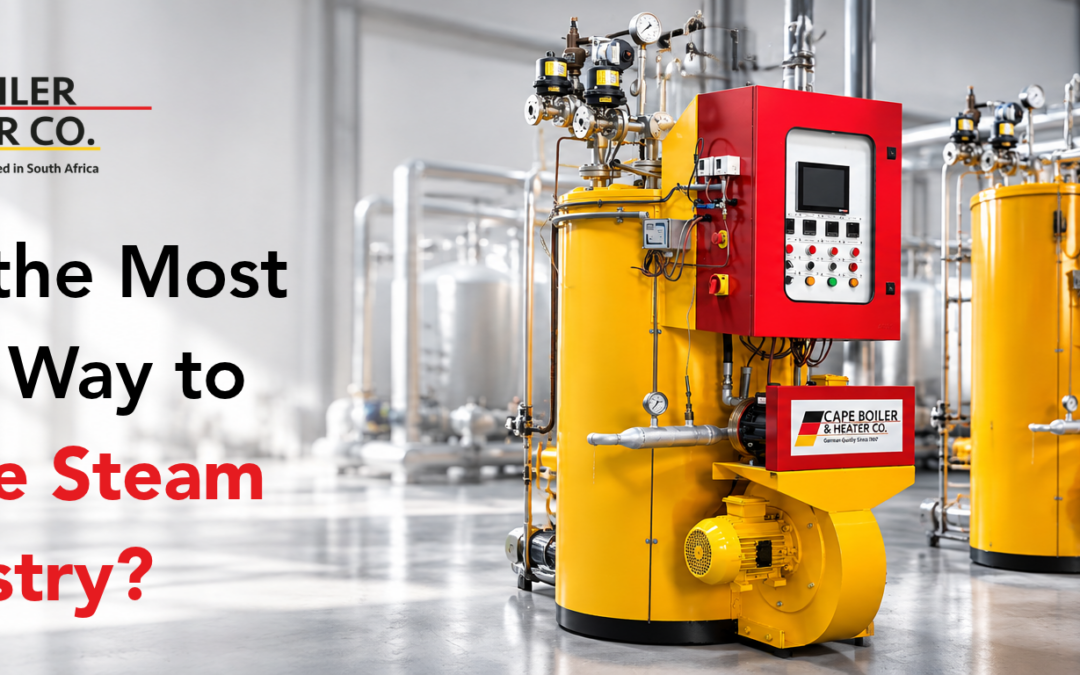 What Is the Most Efficient Way to Generate Steam for Industry?
